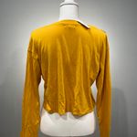 Heart & Hips CLEARANCE! Gold Boutique Arrow Front Crop Top Size L NWT Photo 1