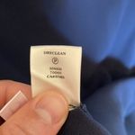 Ann Taylor  navy shift dress with lace sleeves and across top sz 6 EUC Photo 6