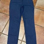 Old Navy  The Pixie stretchy ankle pant in pinstripe blue Photo 0