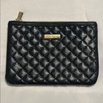 Joan & David  Pouch with Quilted Design and Gold Hardware EUC Photo 0