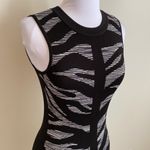 Karen Millen  Black White Sleeveless Bandagd Dress Photo 5