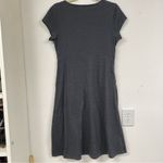 Toad & Co  Grey Short Sleeve Stretch Shirt Dress Womens M Active Wear Gorpcore Photo 8