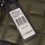 London Fog  Olive Quilted Wallet and Key Fob Set Photo 1