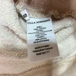 Ulla Johnson Harper French Terry Pullover Oatmeal Puff Sleeve Poplin Collar S Photo 10