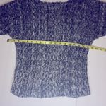 Quiksilver QUICKSILVER sweater scoop neck multi weave 3/4 length sleeves Photo 12