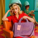 Juicy Couture Dusty Violet Big Spender Tote Bag – NWT Photo 0