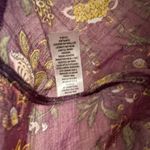 st. john's bay NWOT cute Womens Sleeveless Floral Tank Chic Pink Top - size M Photo 2