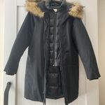Abercrombie & Fitch NWT black hooded tech parka Photo 7