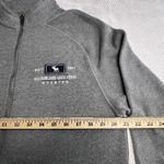 Ouray Size Medium Meadowlark Lake Lodge Wyoming Gray Full-Zip Sweatshirt Outdoor Photo 5