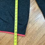 Retrology Gray With Orange Hem Longsleeve Turtleneck Sweater Size XL Photo 7