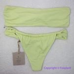 Stone Fox Swim New set!  x Free People Lele Bikini Top and Bijou bottoms, size XL Photo 8