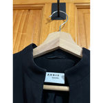 Akris Punto  Quiet Luxury Wool Blazer Jacket Black Snap Front Closure Size Us 6 Photo 2
