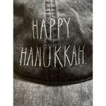 Rae Dunn  Baseball Hat Happy Hanukkah Embroidered Adjustable Slide Buckle NWT Photo 1