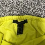 Forever 21  Neon Yellow Strapless Top Photo 1