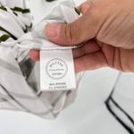 Mott50 Women's Striped Long Sleeve UPF 50 Shirt Dress White Olive Green Large Green Photo 8