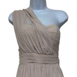 Birdy Grey Birdie Grey XS Grace Bridesmaid Maxi Dress Gown Blush Convertible Formal NWT Photo 3