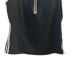 Victoria's Secret VSX Sport Women's M Black Sleeveless Zip Polo Top with Bra Photo 2