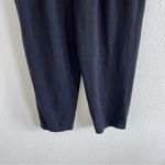 St. John  Basics Black Knit Stretch Pull On High Rise Pants Photo 2