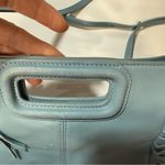 Maje Fringe Leather Bag blue Photo 6