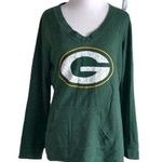 NFL ‎ Green Bay packers womens medium v neck sweatshirt Photo 0