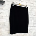 White House | Black Market Black Velvet Pencil Skirt, 8P, NWOT! Photo 3