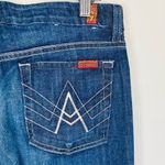 7 For All Mankind dark wash “A pocket” low rise flare y2k jeans. Size 29. Photo 2