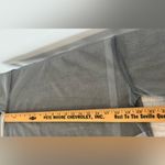 Anthropologie By  Mesh Shirt Gray Silver Sheer Metallic Blouse Funky Club NWT M Photo 3