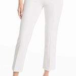 White House | Black Market  - White Slim Crop Pants - White, Size 4 Photo 2