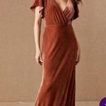 Jenny Yoo Ellis Velvet Gown in English Rose Photo 0