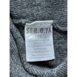 Ser.o.ya Alexandria Sweater Dress Large Gray Turtleneck Blouson Long Sleeve Photo 5