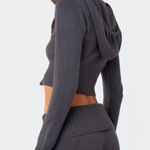 Edikted Desiree Knitted Hooded Cardigan Photo 1