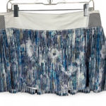 Lululemon  Time To Shine Skirt Skort Size 10 Blurry Belle Battleship Stripe Photo 0