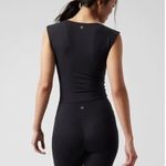 Athleta  women’s vita freev cropped tee black Photo 1