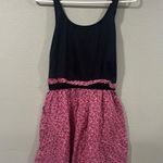 PINK - Victoria's Secret Victoria's Secret Black and Pink Floral Dress Photo 2