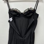 Princess Polly  Floreto Bustier Lace Trim Dress Black Size 4 Photo 7