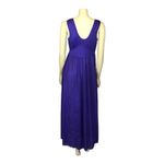 Vintage Undercover Wear Purple Lacy Maxi Nightgown Slip Dress size medium Photo 9