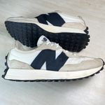 New Balance  327 WS327FE Beige Suede Nylon N Logo Sneakers Women's 10 Photo 6