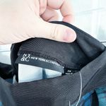 New York & Company Plus Tartan Midi Skirt in Runaway Navy Green Size 1X Photo 6