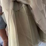 BCBGMAXAZRIA Beige Midi Dress Photo 5