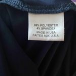 MISA Los Angeles  Domino Tie Front Mini‎ Dress Midnight Blue Navy Photo 7