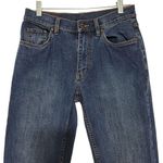 L.L.Bean  Jeans Womens 6 Regular Stretch Mid Rise Medium Wash Bootcut Photo 2