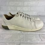 Keen  KNX Leather Sneakers Womens 11 White Minimalist No Tie Lace Casual Neutral Photo 0