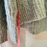 Opus Pakya Blue Green Knit Side Slit Turtleneck Jumper Sweater Small Photo 3