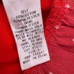 She & Sky Ruffle Dress Burgundy Maroon Dark Red Size L. B15 Photo 10