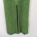 Free People  Beach Dress Large Mindy Backless Sweater Midi Aqua Combo Knit NWT Photo 12