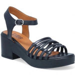 Miz Mooz  Leather Heeled Sandals - Graciela Black Photo 0
