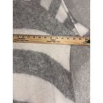 Free People  Lafayette Striped Alpaca Blend Poncho Sweater Cream Gray  SZ‎ XS Photo 3