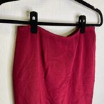 Kasper  l‎ 100% Silk Burgundy Maroon Skirt 6 Photo 1