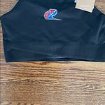 NWT On Running Race Crop Bra Top Black with Penn Relays Logo Size Medium Photo 4