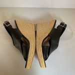 American Eagle Espadrille Platform Shoes Women’s Black Wedge Sandals Size 9 Photo 8